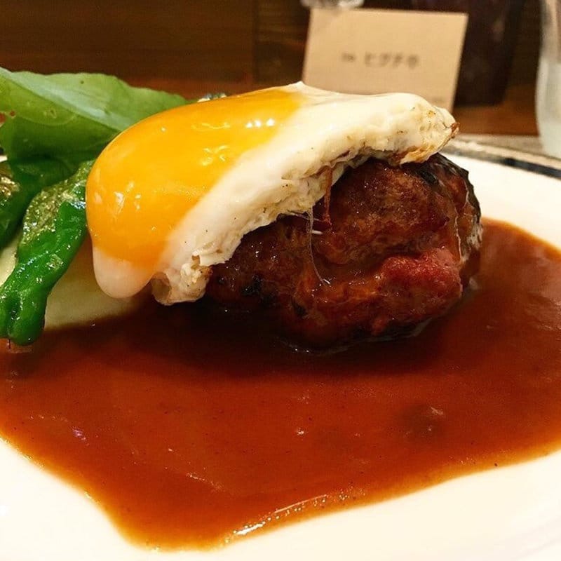 ハンバーグランチ(ヒグチ亭 )の写真