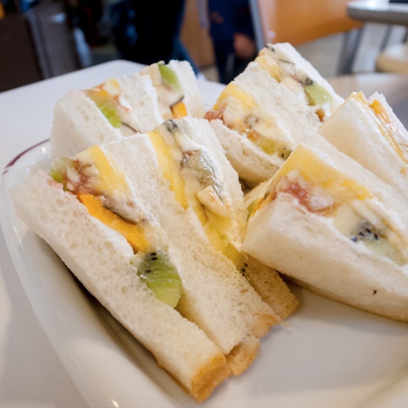 フルーツサンド(フルーツパーラーフクナガ )の写真