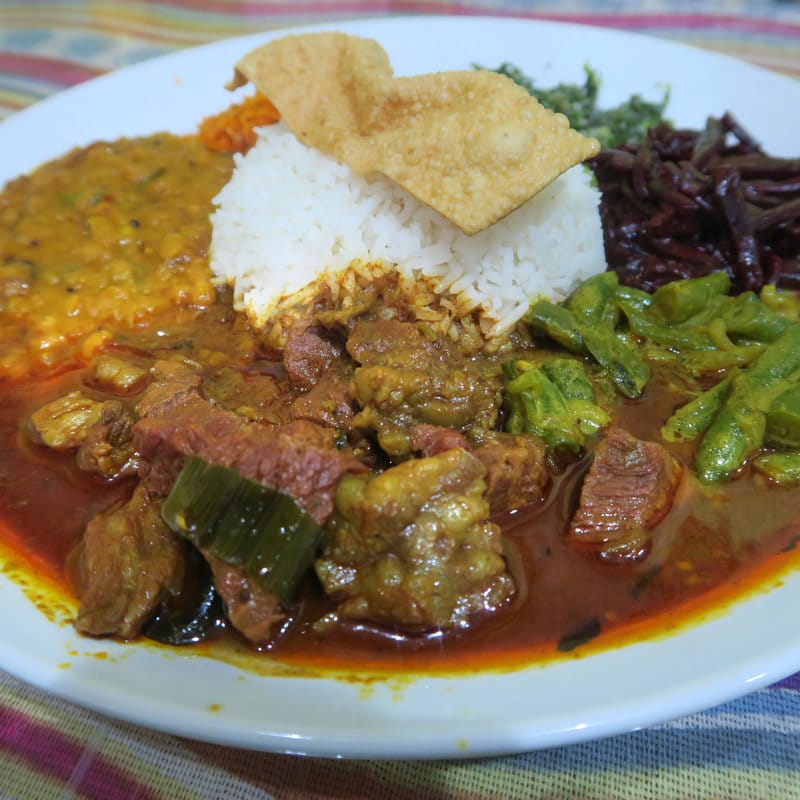 ランチカレー　アンブラ（マトンカレー）(セイロンカリー )の写真