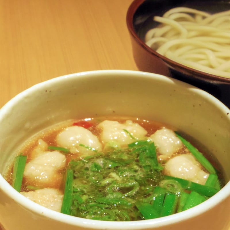 もつしょうゆつけうどん(二◯加屋 長介 中目黒)の写真