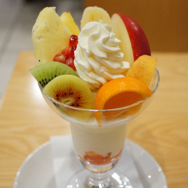 本日のフルーツパフェ(フルーツパーラーゴトー )の写真