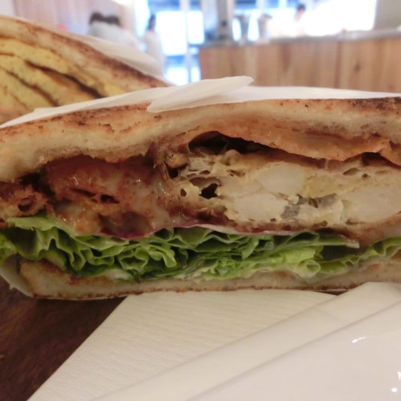 ソフトシェルクラブ(トーストサンドイッチ　ｂａｍｂｏｏ)の写真