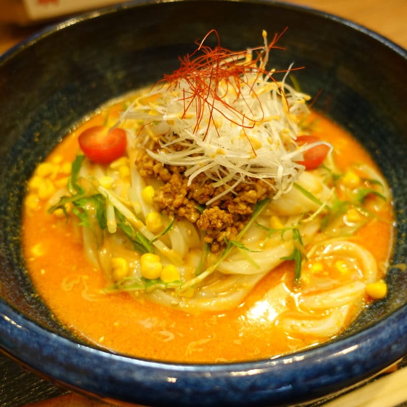 冷やし坦々うどん(讃岐麺屋 あうん )の写真