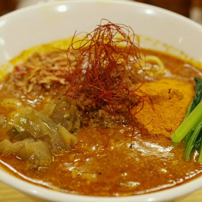 激しく辛い担々麺(担々麺　ほおずき )の写真