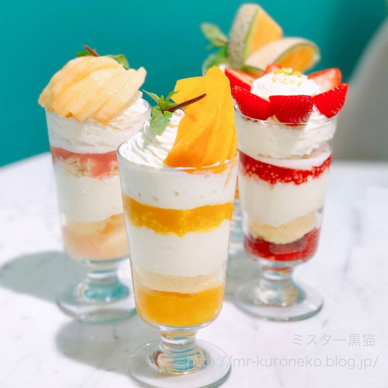 アイスミルフィーユパフェ(カンパネラカフェ)の写真