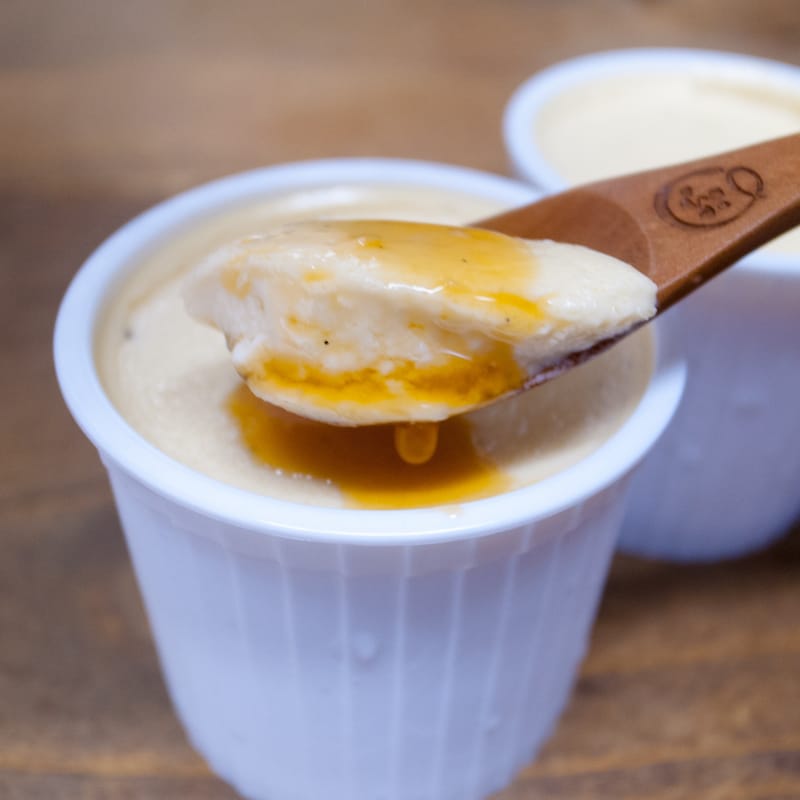 おいし〜いカスタードプリン(プリンのお店プーサン)の写真