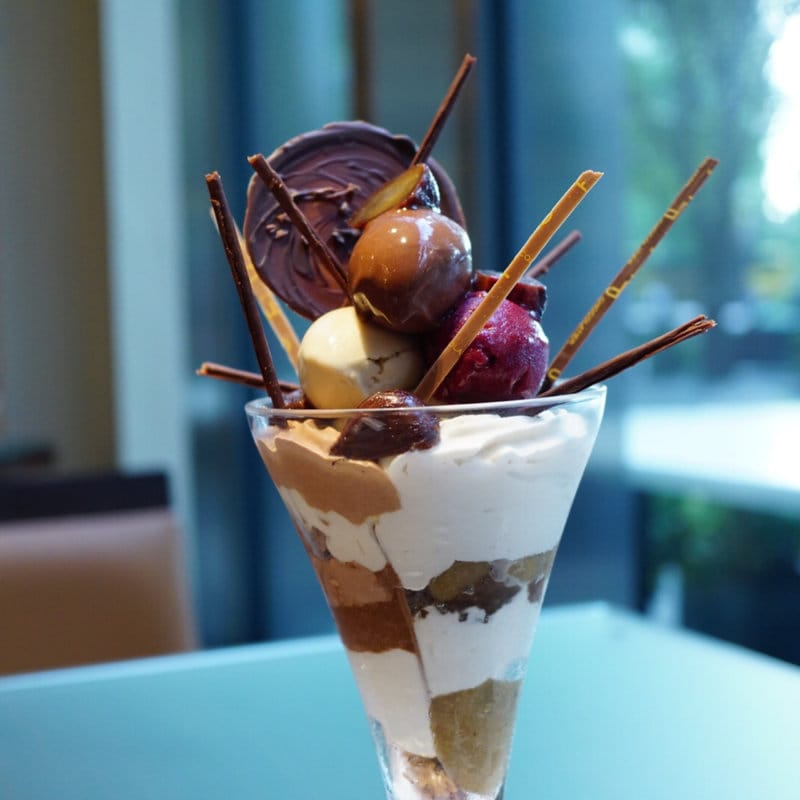 パフェパレドオール〜和栗プレミアム(ショコラティエ パレ ド オール TOKYO （CHOCOLATIER PALET D’OR）)の写真