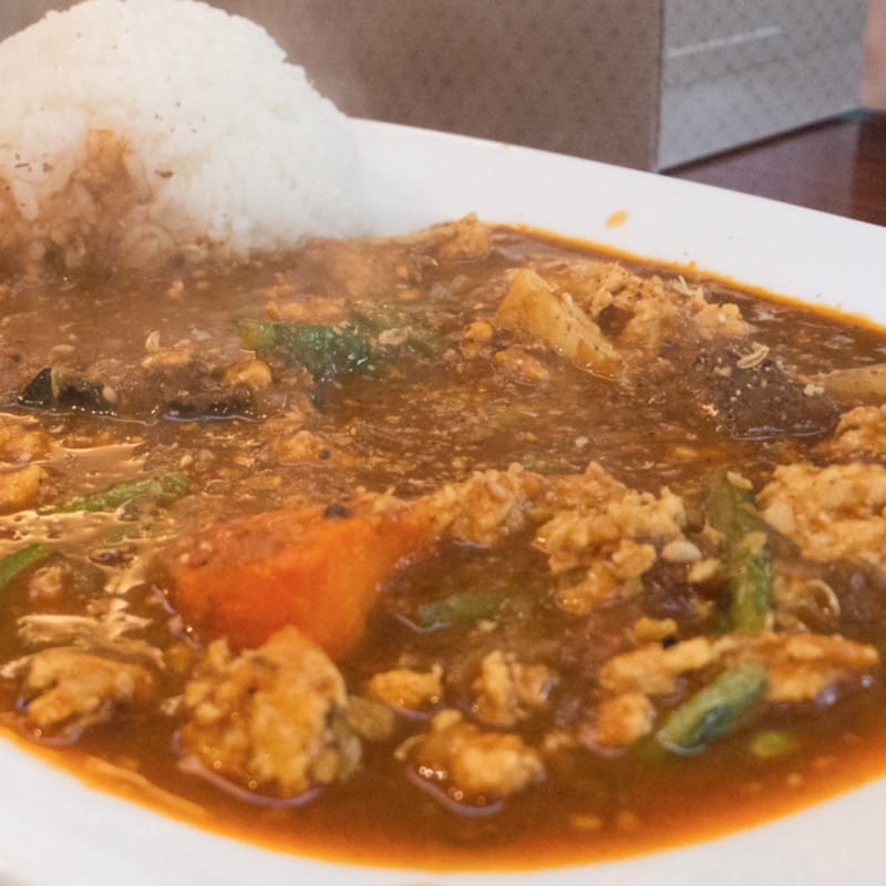 担々カレー(かえる食堂 （カエルショクドウ）)の写真