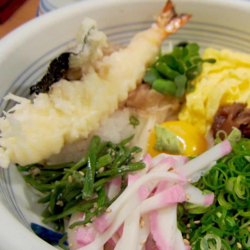 ぶっかけうどん(梅田はがくれ)の写真