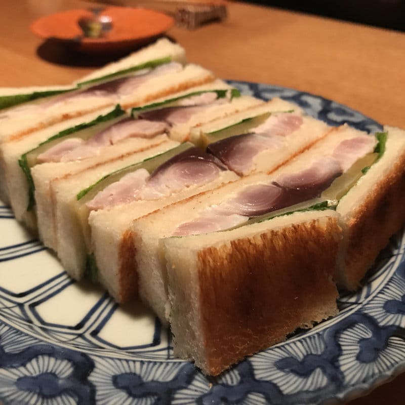 鯖サンド(祇園ろはん )の写真