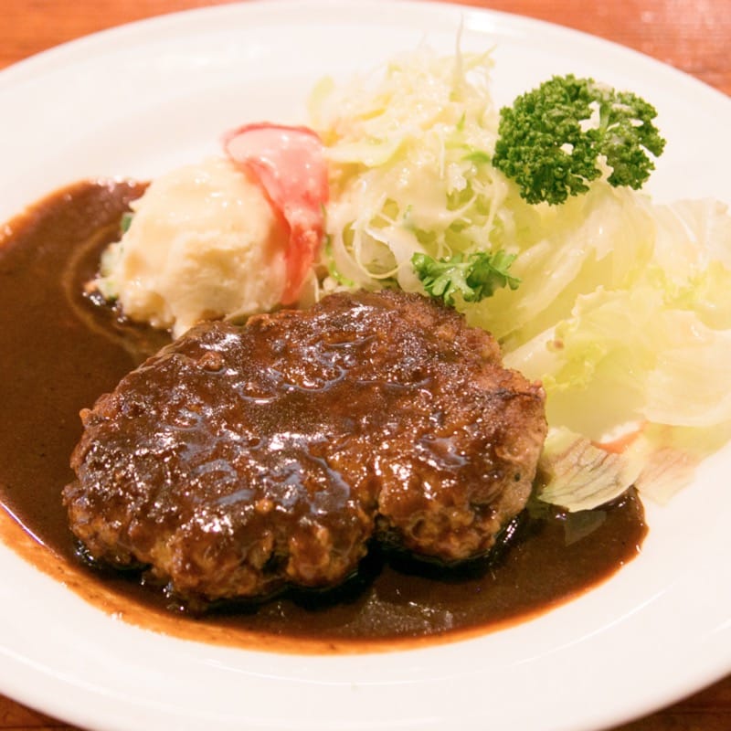 ハンバーグステーキ(Grill & Cafe にんじん )の写真