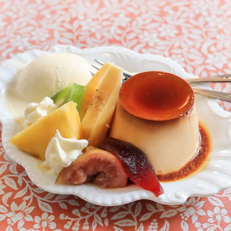 プリンアラモード(ミルクホール)の写真