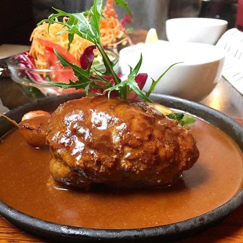 浅井食堂ハンバーグ(浅井食堂 )の写真