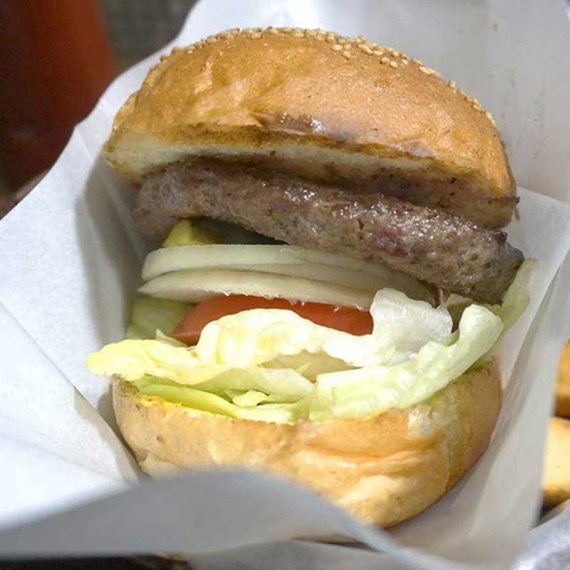 ハンバーガー・ポテト・ドリンク(フリスコ )の写真