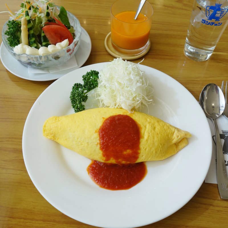 オムライス(ランチョン )の写真