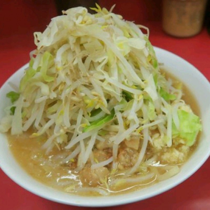 ラーメン（豚２）(ラーメン二郎 ひばりヶ丘駅前店 （らーめんじろう）)の写真