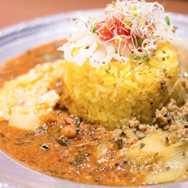 月替わりあいがけカレー(旧ヤム鐵道 （キュウヤムテツドウ）)の写真