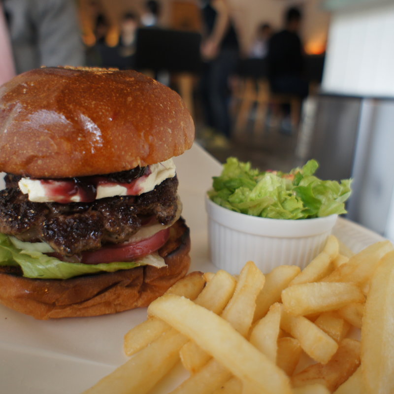 チェリーバーガー(バーガーマニア 白金店 （Burger Mania）)の写真