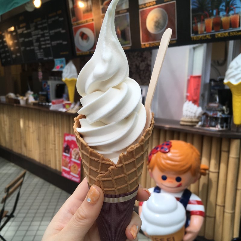 ココナッツソフトクリーム(道の駅 南房パラダイス )の写真