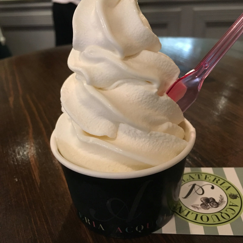 ジェラートソフト クリームチーズ(ジェラテリアアクオリーナ （GELATERIA ACQUOLINA）)の写真