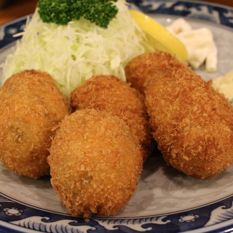 カキフライ(魚河岸 丸天 魚河岸店 （うおがし まるてん）)の写真