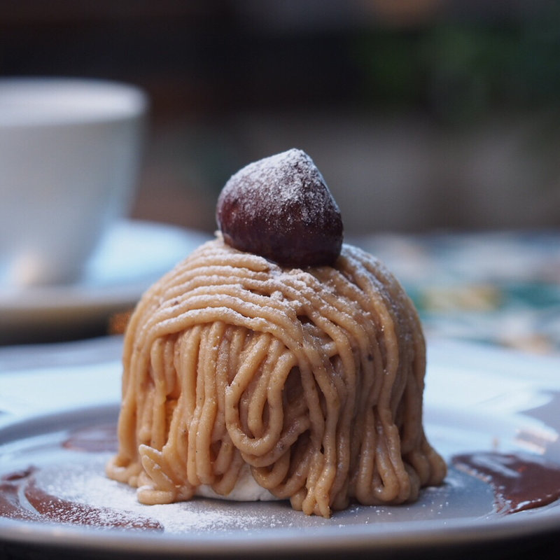 モンブラン(スイーツ カフェ キョウト ケイゾー （Sweets Cafe KYOTO KEIZO）)の写真