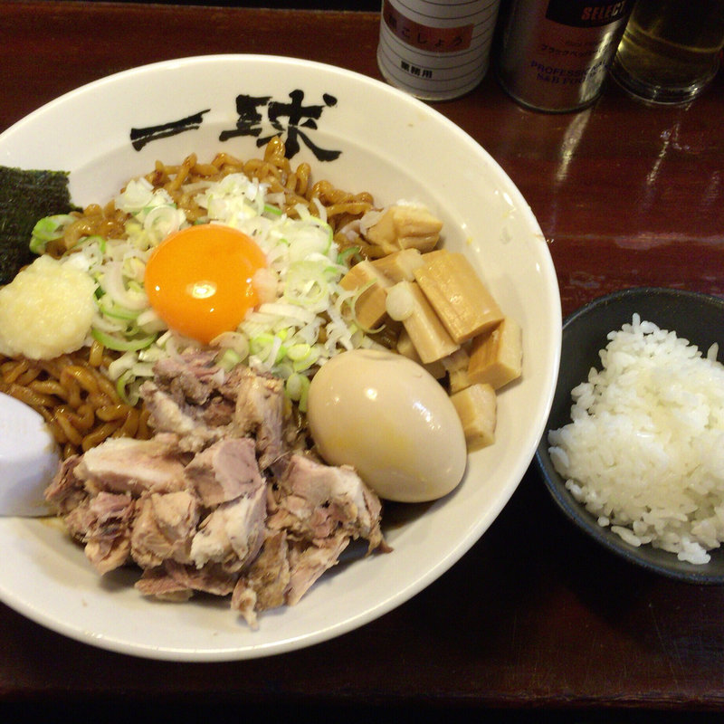 油そば（中）(一球 )の写真