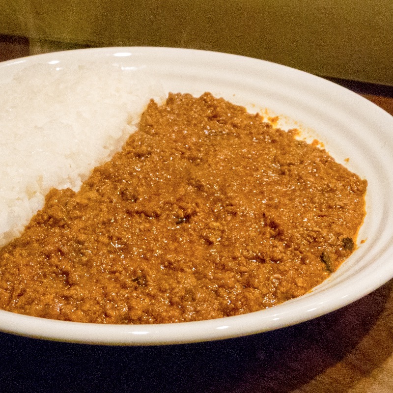 キーマカレーセット(カレー&オリエンタルバル 桃の実)の写真