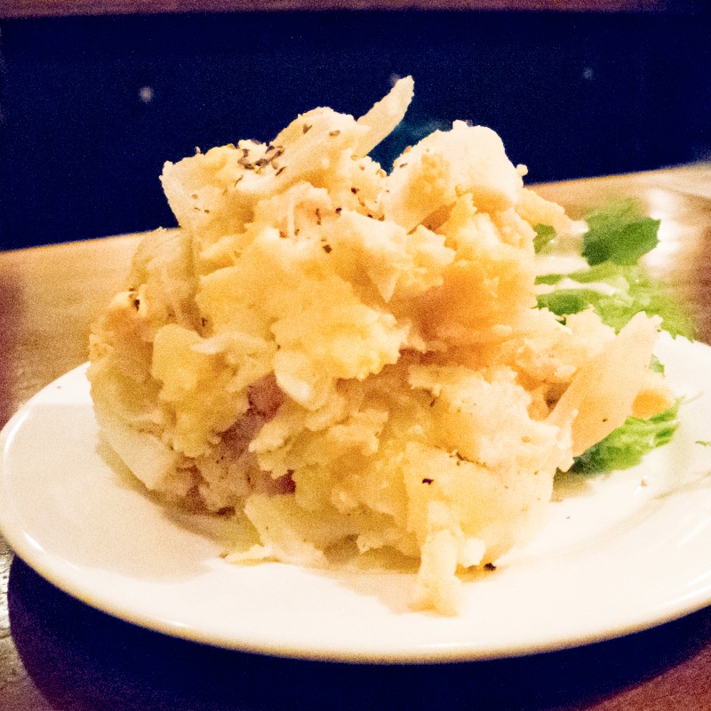 「ひよこ豆とツナとコーンのポテサラ」(bevi （ベヴィー）)の写真