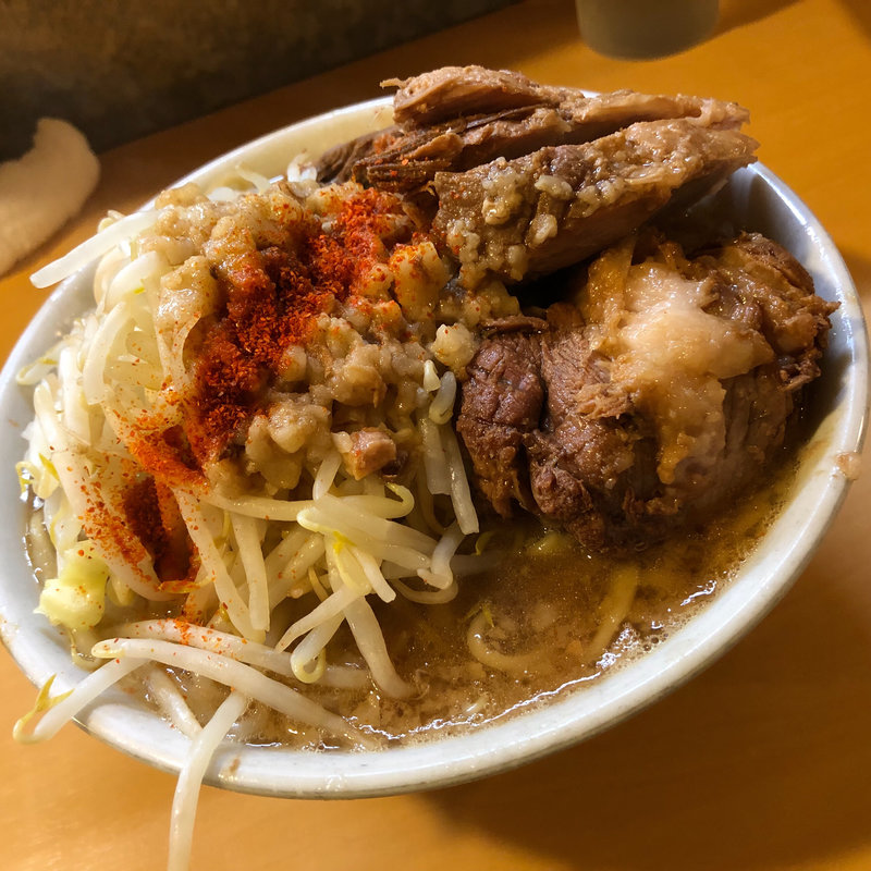 豚ラーメン(ラーメン荘 地球規模で考えろ )の写真