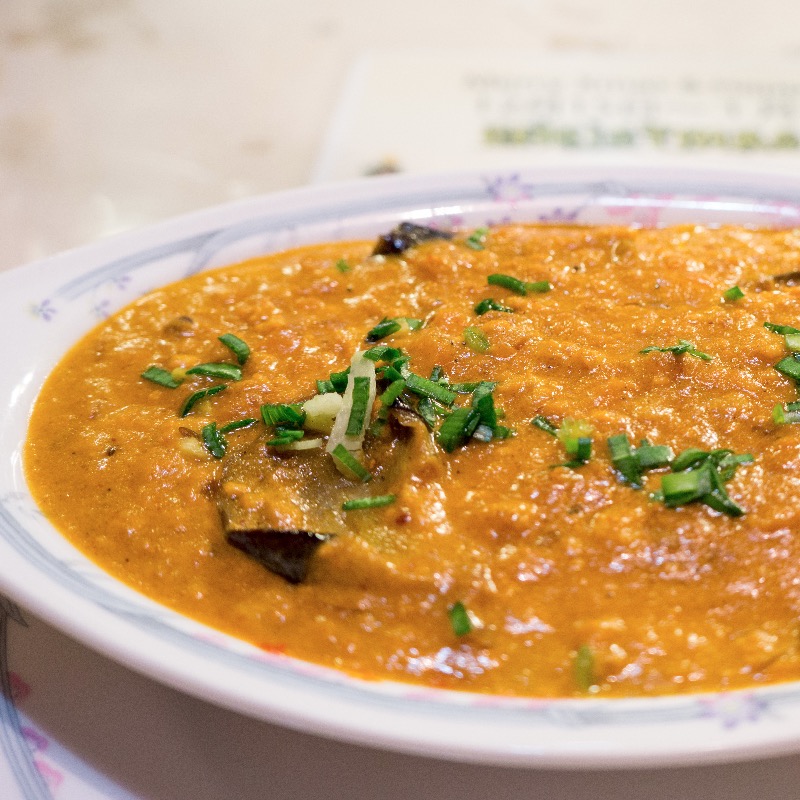 ひき肉とナスカレー(キーマベイガン)(ドルーガ  （DURGA）)の写真