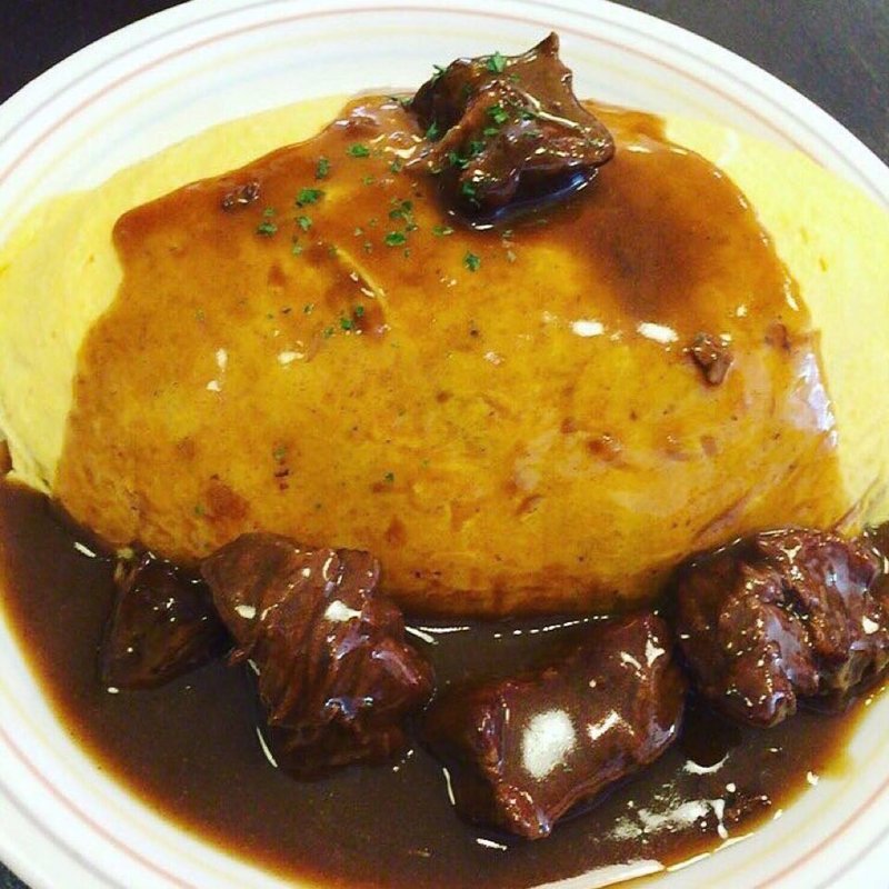 カレーオムライス(おむらはうす 出町柳店 )の写真