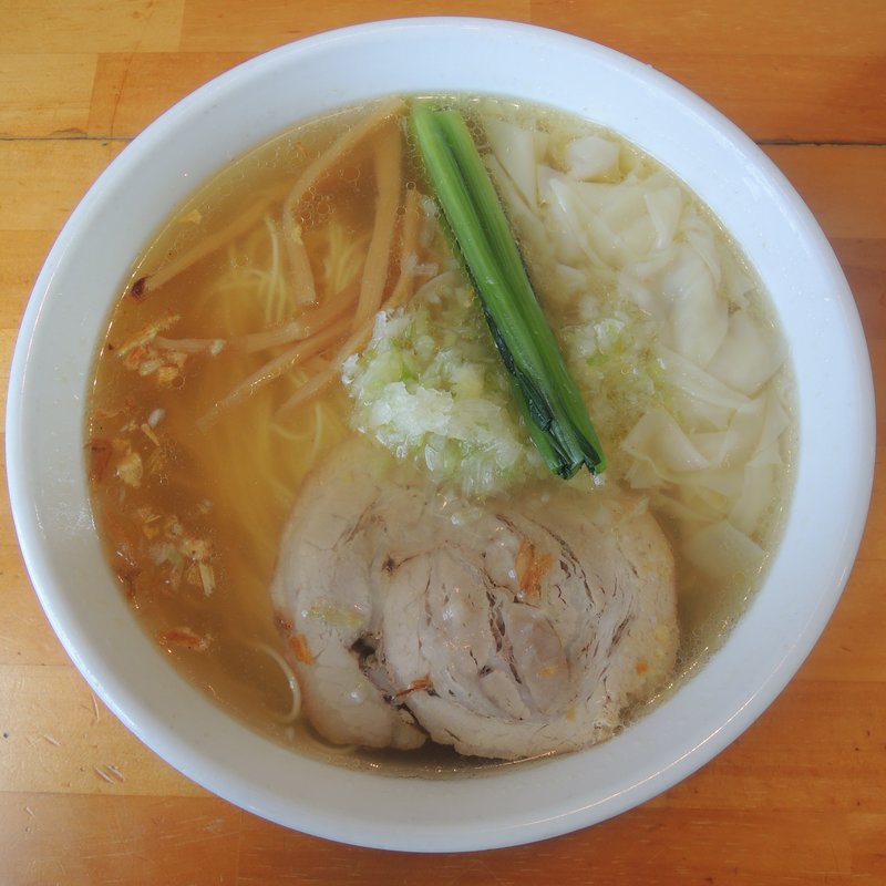 塩ワンタンめん(心麺)の写真