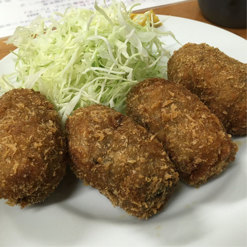 カキフライ定食(多け乃 （たけの）)の写真