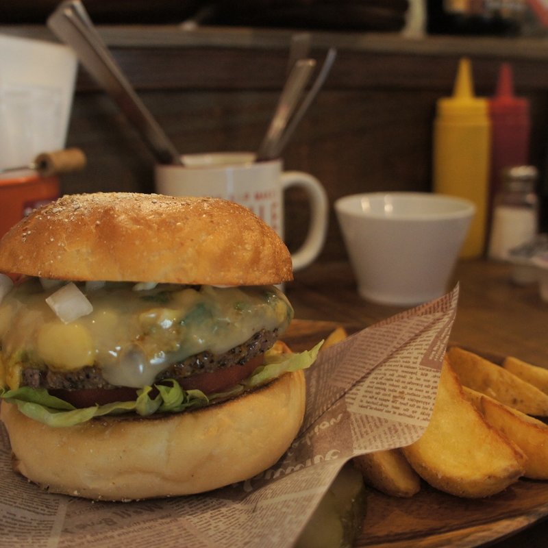 バリネスパクチーバーガー(Jack37Burger （ジャックサンナナバーガー）)の写真