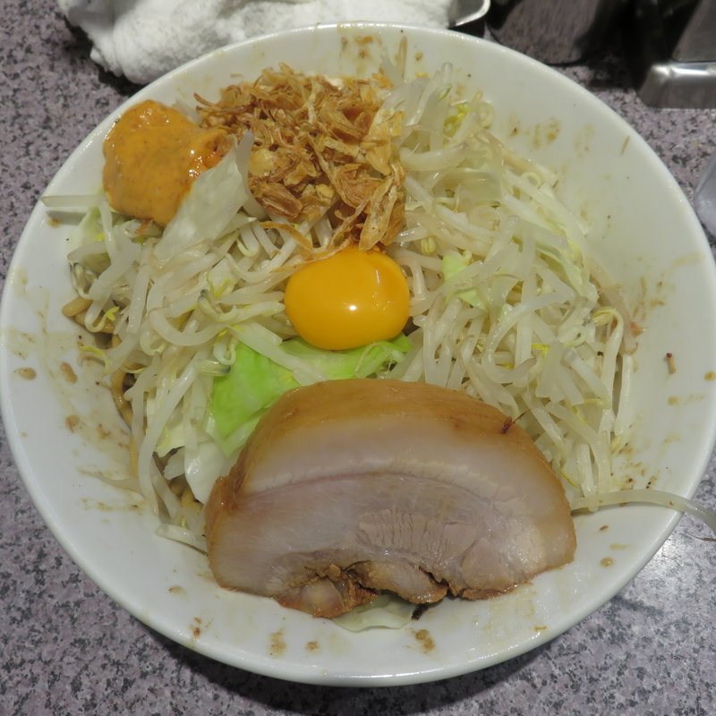 汁なしそば(ラーメン 宮郎)の写真