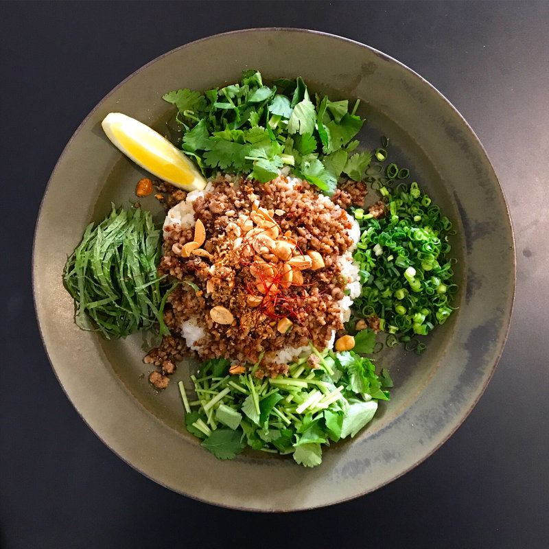 エスニックそぼろカリー(OXYMORON onari)の写真