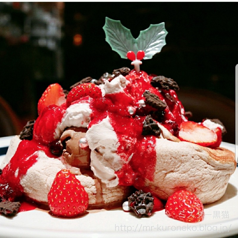クリスマスパンケーキ(ESPRESSO D WORKS （エスプレッソディーワークス）)の写真