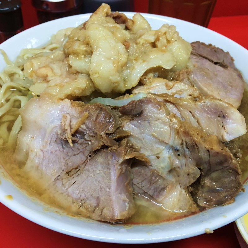 ラーメン豚増し(ラーメン二郎  京都店)の写真