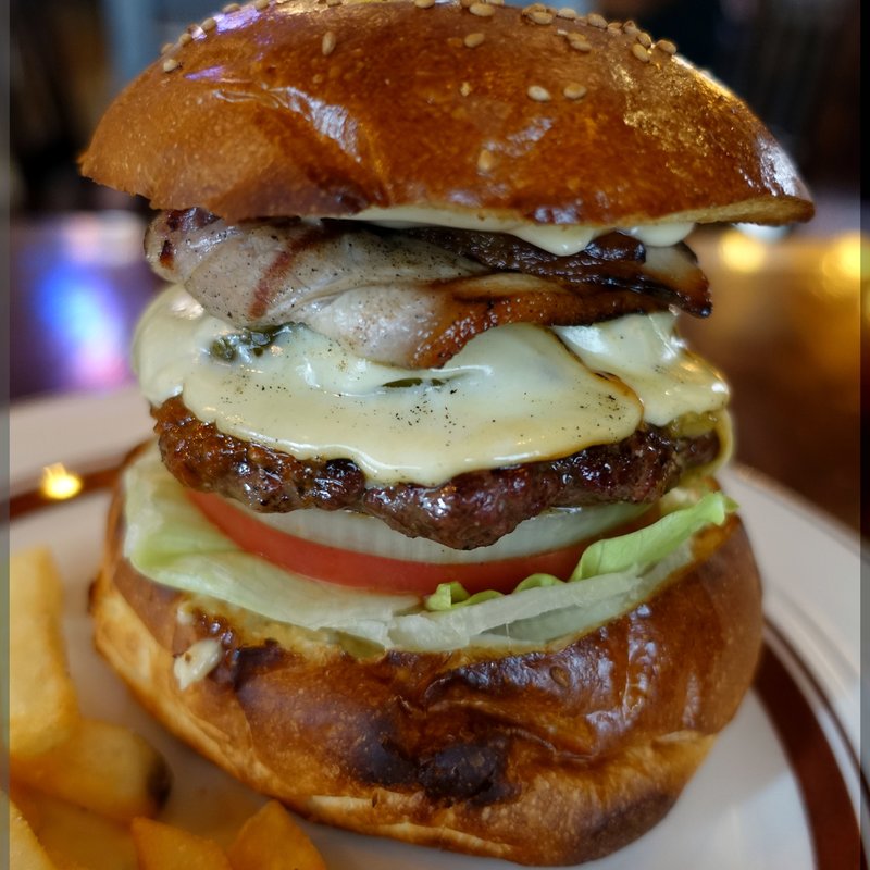 ホットカリビアンバーガー(オールドニューダイナー （OLD NEW DINER）)の写真