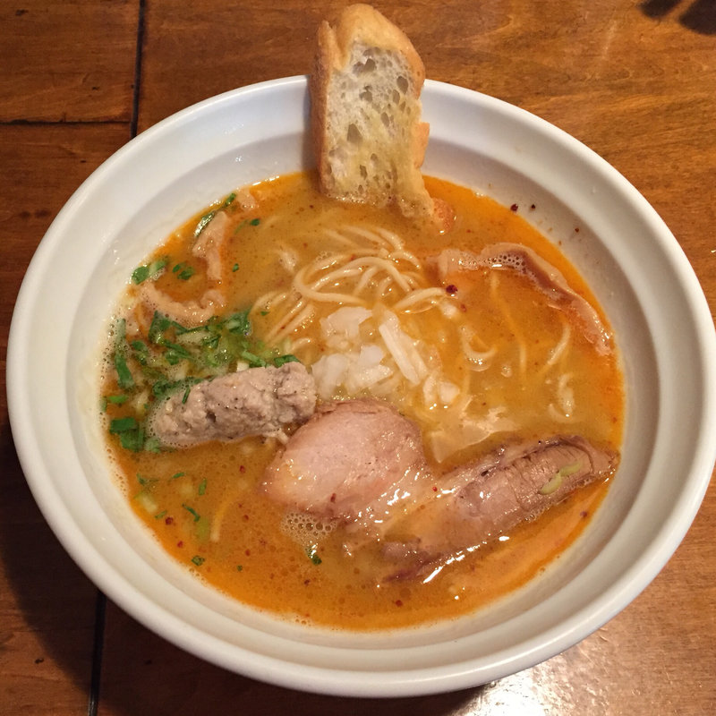 鶏そば塩(はりけんラーメン)の写真