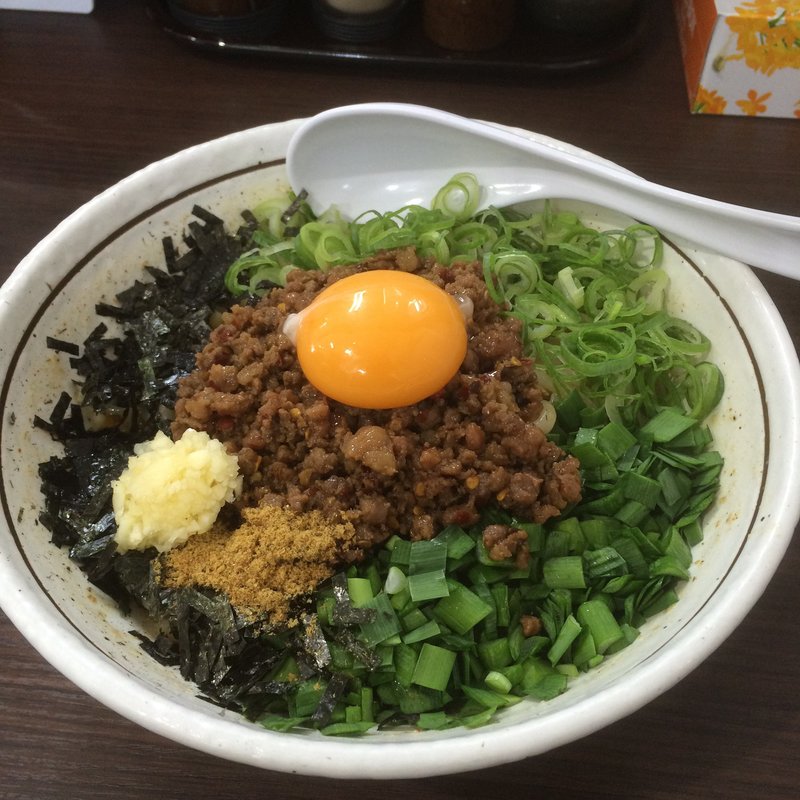 台湾まぜそば(麺屋はなび　新宿店 )の写真