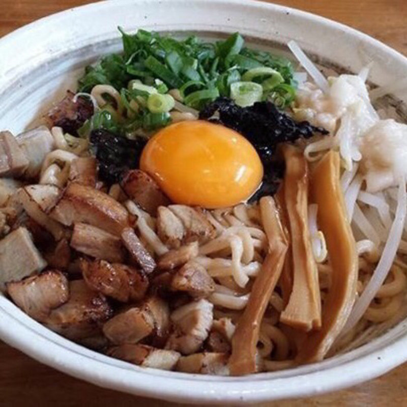 まぜそば（小盛）(中華蕎麦 春馬 （ハルマ）)の写真