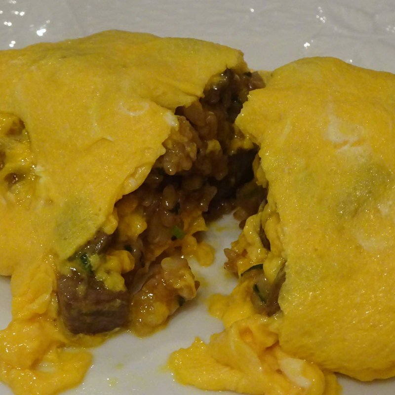 ビーフオムライス（コースの方のみ）(レストラン ドンピエール)の写真