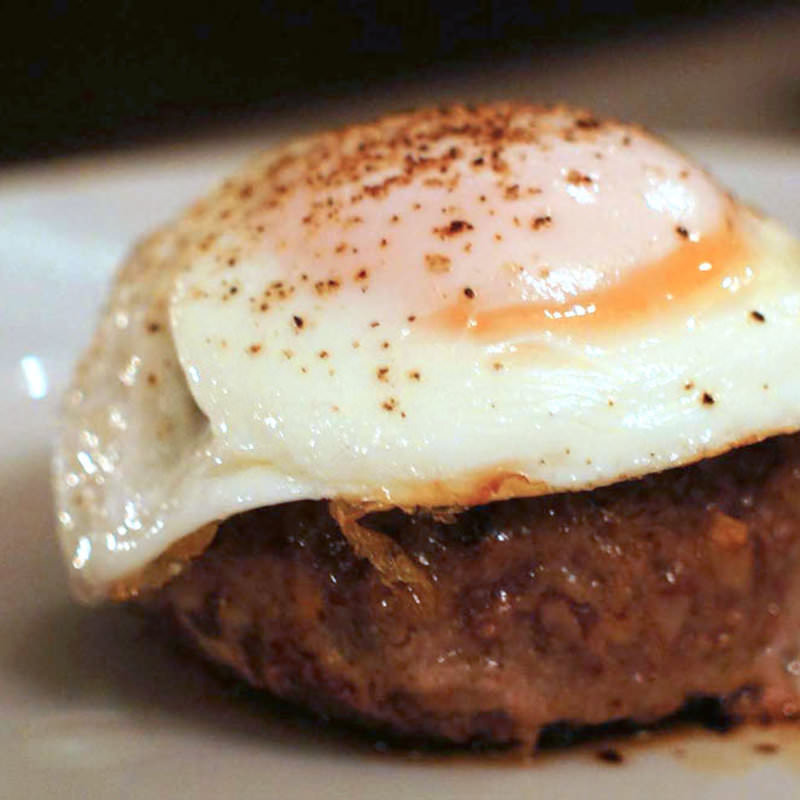 黒毛和牛100%ハンバーグ(LOVAT)の写真