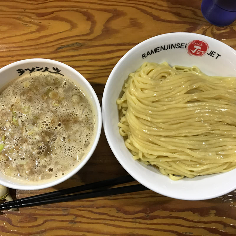 鶏煮込みつけ麺(ラーメン人生 JET600 )の写真