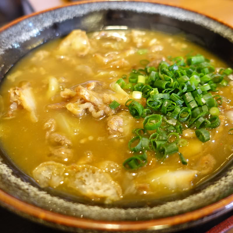 かすカレーうどん(不二屋 )の写真