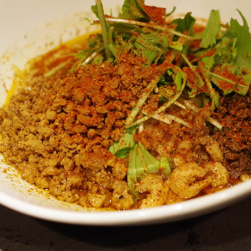 汁なし担々麺(タンタンタイガー)の写真