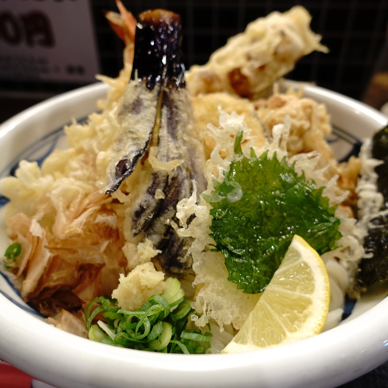 彩りぶっかけ(饂飩工房 うばら)の写真