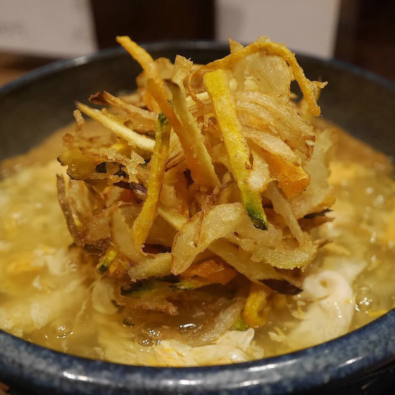 鶏卵かき揚げ(讃岐麺屋 あうん )の写真